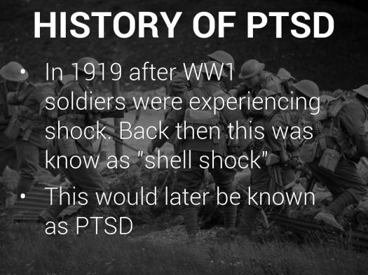 PTSD and War Veterans by Carson Ogard